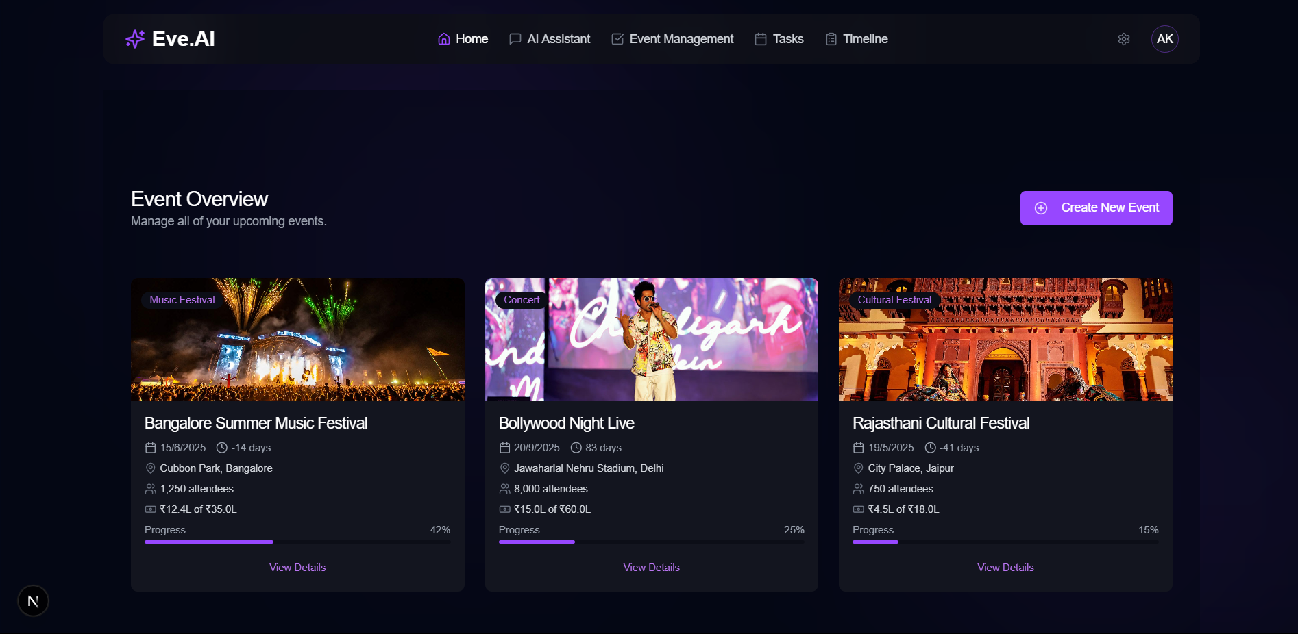 eve.ai - AI Event Planning Platform - Image 2